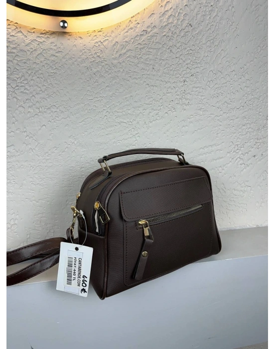 Kahve Renk 3 Bölme HB Çanta CB27426