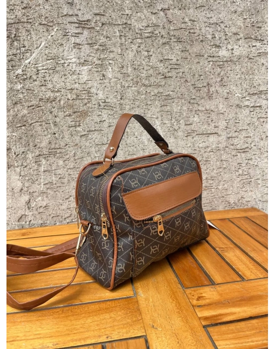 Kahve Renk 3 BÖLME KAMPANYA ÇANTA CB8086