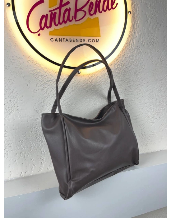 Kahve Renk BÜYÜK BOY KALİTE Çanta CB9814