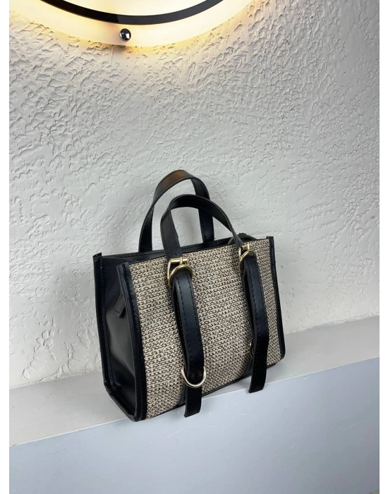 Kahve Renk HASIR Çapraz Çanta CB0173