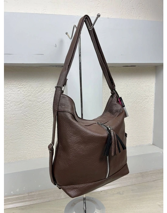 Kahve Renk Hem Sırt Hem Kol HB Çanta CB1790