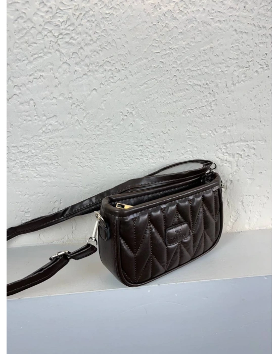 Kahve Renk Kapiton TOTE Çanta CB1349