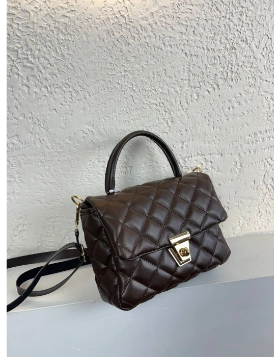 Kahve Renk KAPİTONE YENİ Çanta CB4643