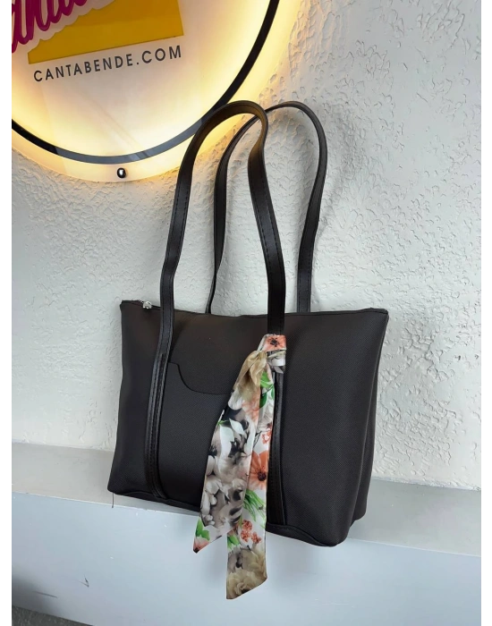 Kahve Renk LAKOS FULARLI Çanta CB2211