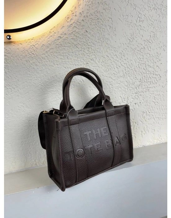 Kahve Renk Tote Çanta CB89111