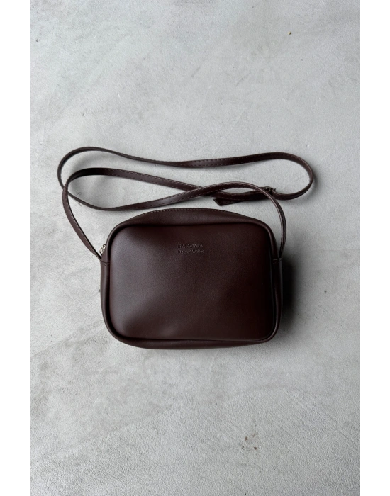 Kahve Renk Yumuşak Deri TONY Çanta CB1294