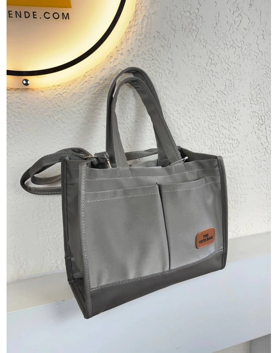 Koyu Gri Renk DMN Kalite Çanta CB97119