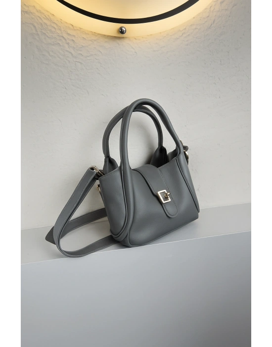 Koyu Gri Renk YENİ ÇANTA CB1844