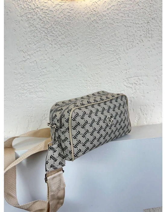 Koyu Vizon 2 Renk MIO 2 Bölme Çanta CB9813