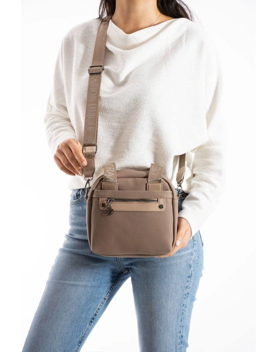 Koyu Vizon Renk Kalite 4 Bölme Çanta CB9811