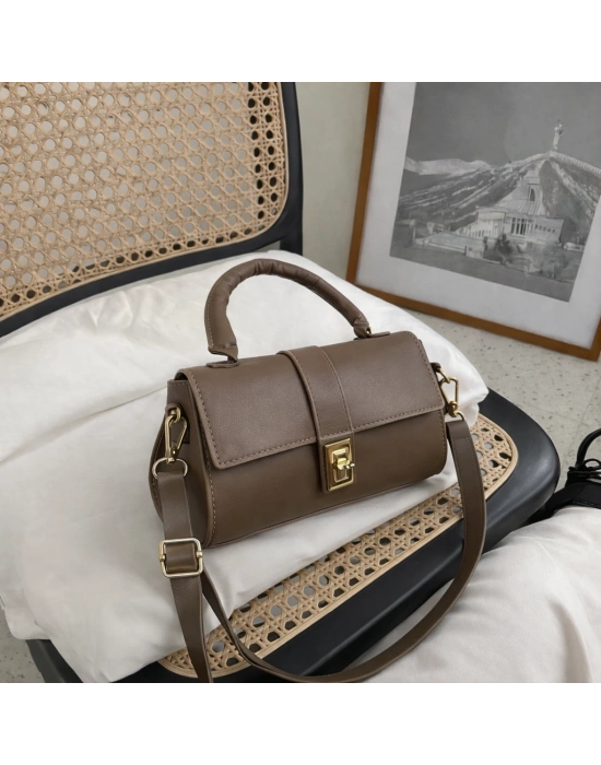 Koyu Vizon Renk YENİ Çanta SARE2025