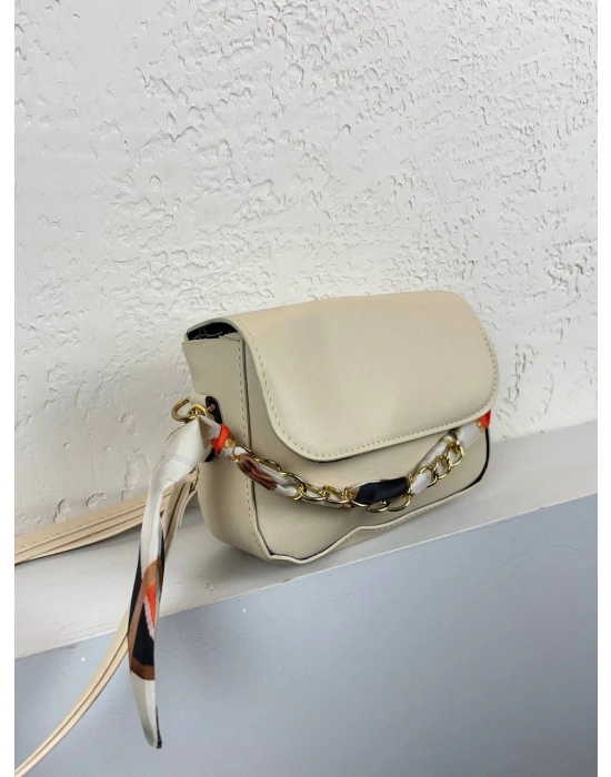 Krem Fularlı Yeni Sezon Çanta CB9999