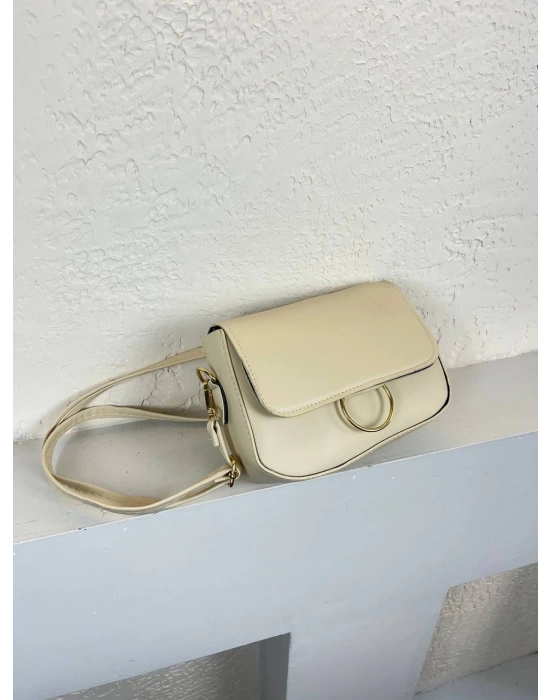 Krem Halkalı Çanta CB41932