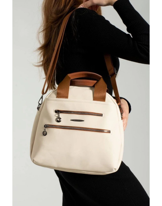 Krem Renk 4 Bölme Kalite Çanta CB6611