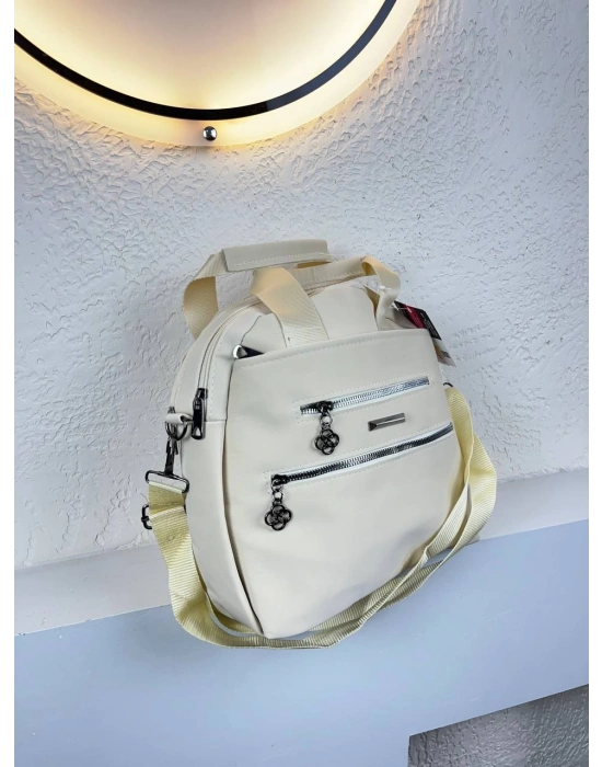 Krem Renk 6 Bölmeli Kalite Çanta CB8141