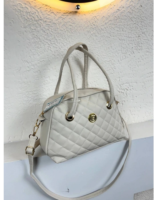 Krem Renk KAPİTONE Çanta CB9421