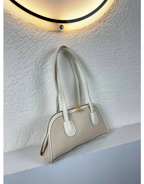 Krem Renk LAKOS Deri KALİTE Çanta CB9815