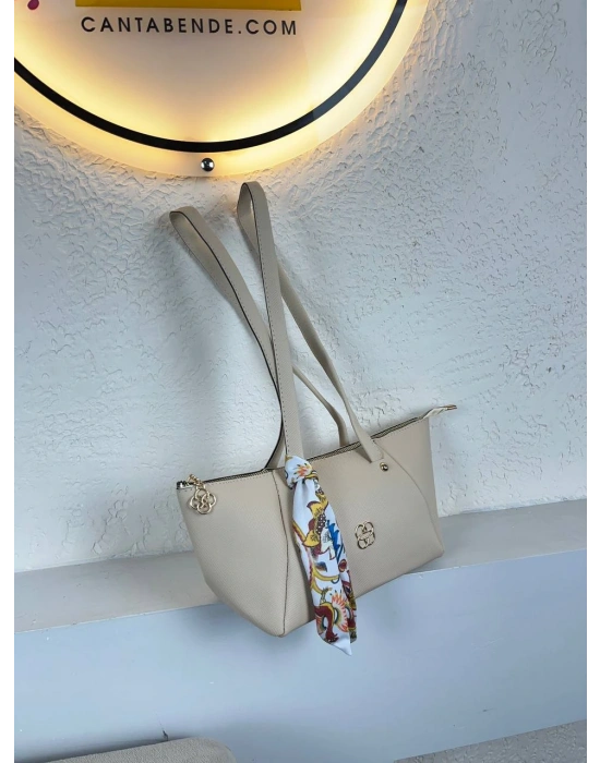 Krem Renk LAKOS Kol Çanta CB9127