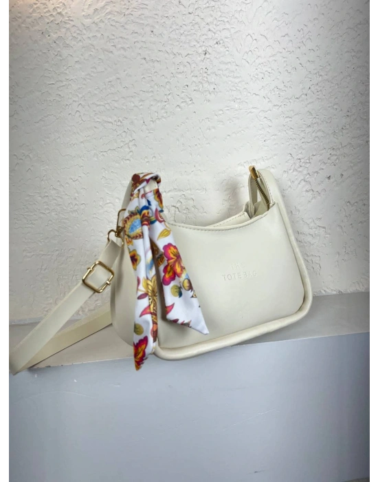 Krem Renk Yeni TOTE Çapraz Çanta CB2872