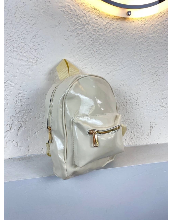 Krem Rugan Sırt Çanta