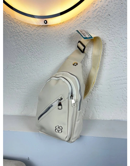 Krem Yeni Sezon Body Bag Kol Çanta CB1415