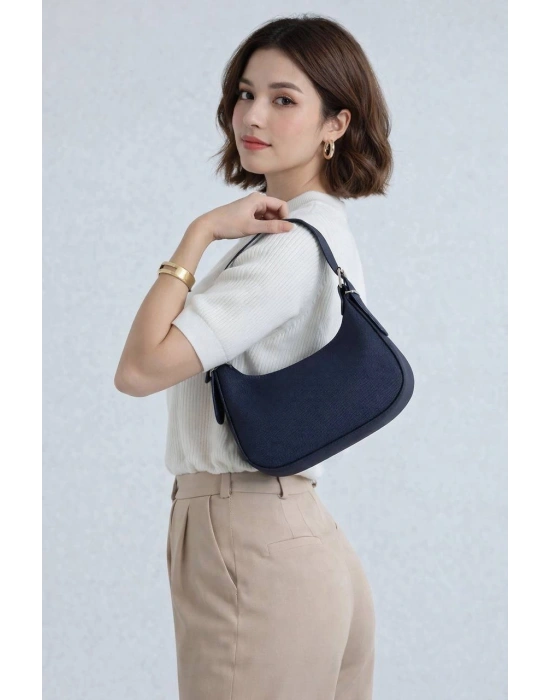 Lacivert Düz Renk Yeni Kalite BAGET CB41314