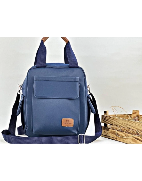 Lacivert Hem Sırt Hem Çapraz Çanta CB9724
