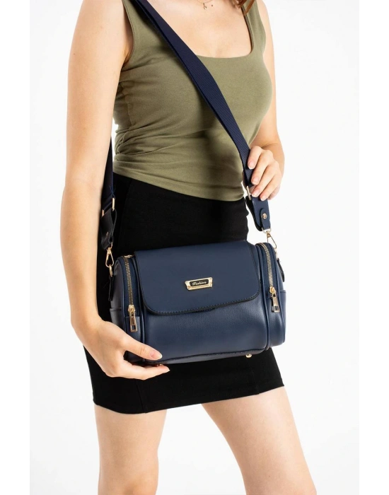 Lacivert Renk 3 Bölme BRLN Çanta CB79782