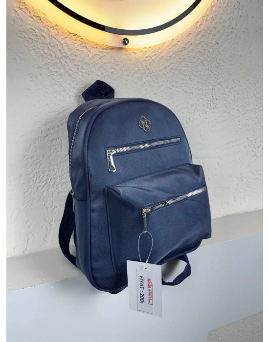 Lacivert Renk 3 Bölme Kalite Sırt Çanta CB9310