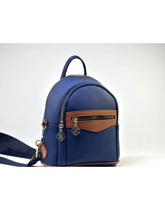 Lacivert Renk Hem Sırt Hem Çapraz Çanta CB8914