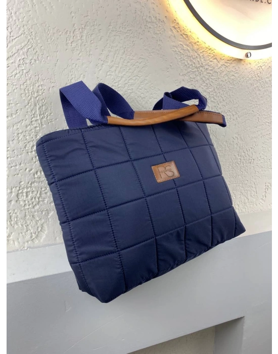 Lacivert Renk Büyük Boy Kampanyalı Paraşüt Kol Çanta CB96278