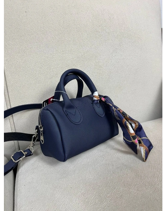 Lacivert  Renk Mini Boy Fularlı Lakos Çanta CB68735