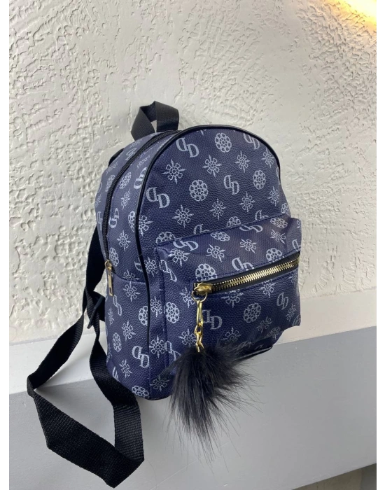 Lacivert Renk Orta Boy Sırt Çanta