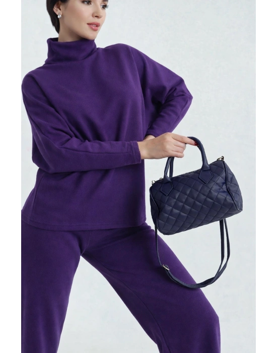 Lacivert Silindir Çapraz Çanta CB2742