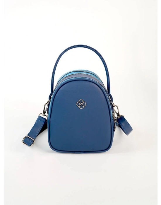 Mavi 3 Bölme Kalite Çanta CB0956