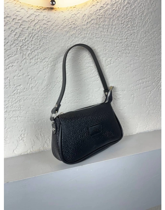 Parlak Siyah Renk BAGET Çanta CB2003
