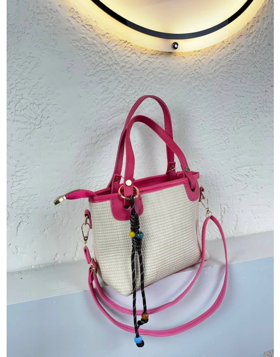 Pembe HASIR YENİ SEZON KALİTE Çanta CB6781