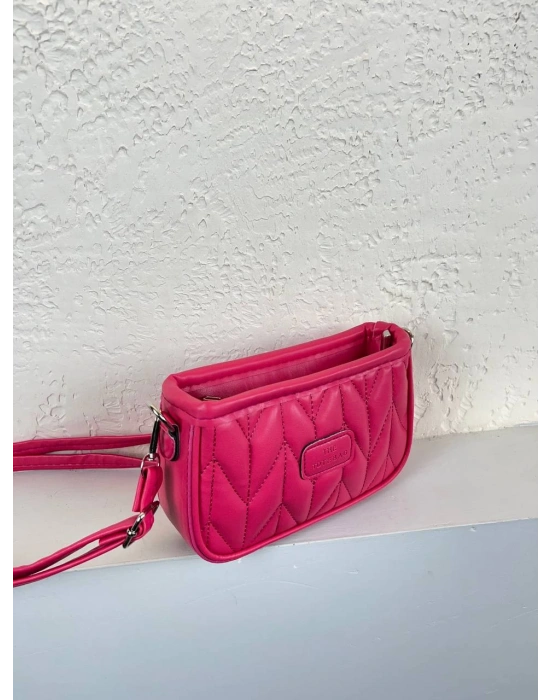 Pembe Renk Kapiton TOTE Çanta CB1349