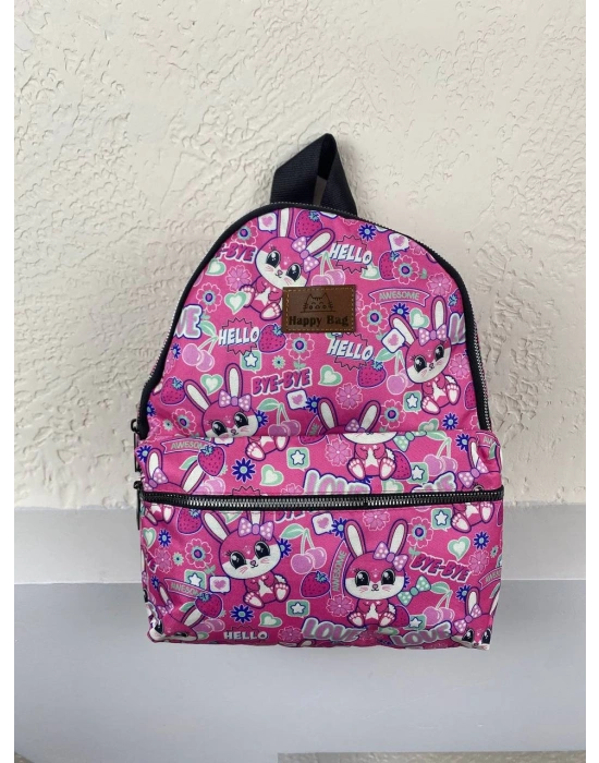 Pembe Renk Sırt Çanta