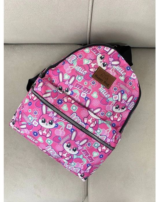 Pembe Renk Sırt Çanta