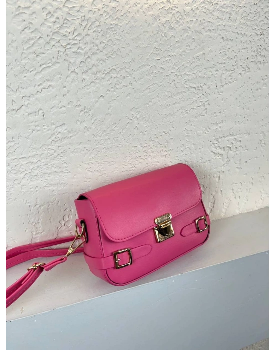 Pembe Renk Yandan Kemerli YENİ Çanta CB8514