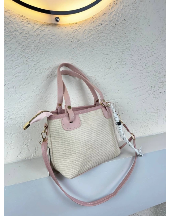 Pudra HASIR YENİ SEZON KALİTE Çanta CB6781