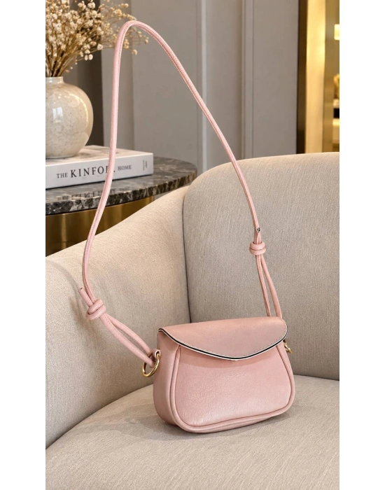 Pudra Mini Yumuşak Deri Çanta CB79141