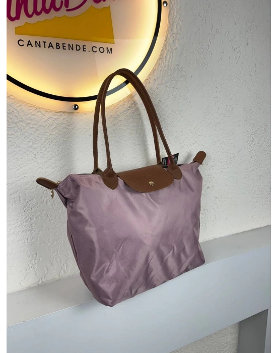 Pudra Renk Büyük Boy Kol Çanta CB9077