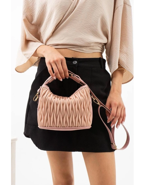 Pudra Renk Kalite YSF Çanta CB9843