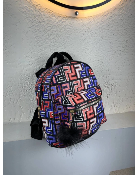 Renkli Renk Orta Boy Sırt Çanta