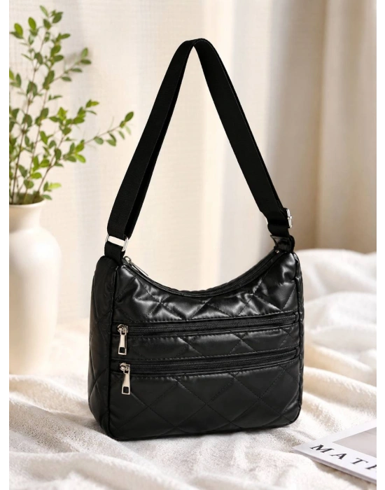Siyah 3 Bölme Kol Çanta CB89153