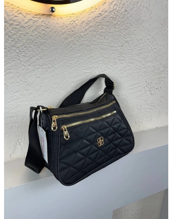 Siyah 4 Bölme Kalite Çanta CB9183