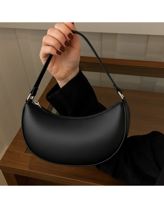 Siyah Harika Baget Kol Çanta CB9696