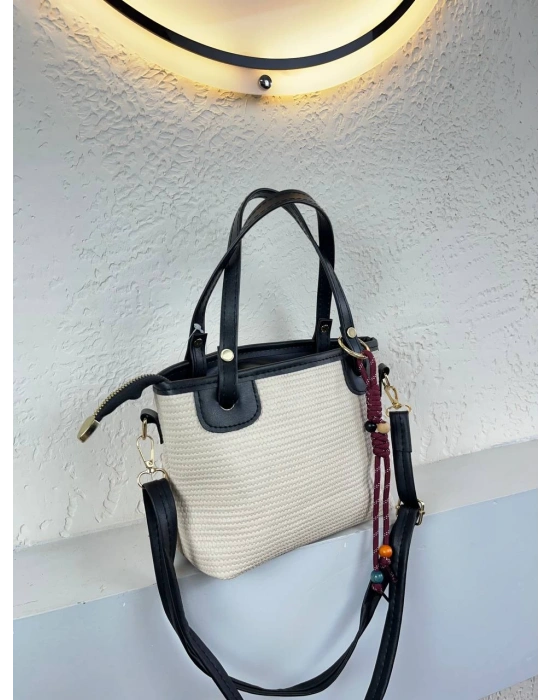 Siyah HASIR YENİ SEZON KALİTE Çanta CB6781